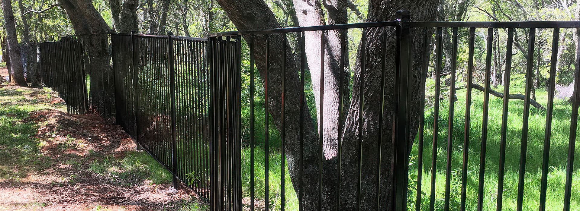 Iron Fence Construction